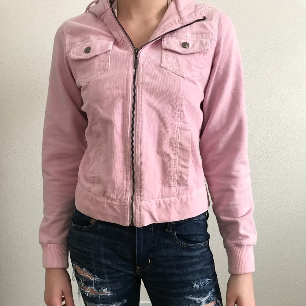 PINK CORDUROY JACKET